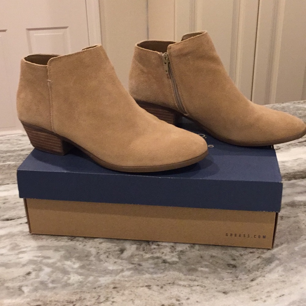 G.H. Bass Leather Bootie